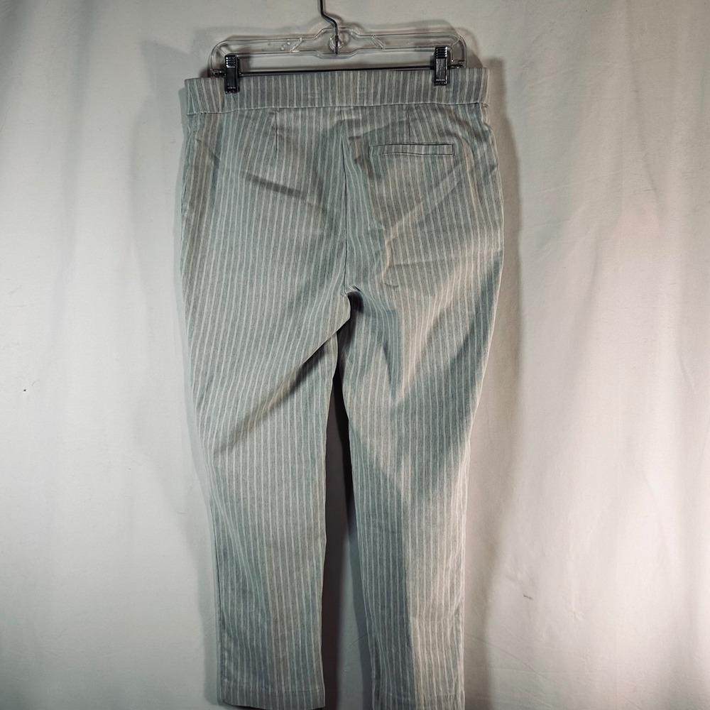 Jules & Leopold Blue White Striped Nautical Button Pull On Pants Large - Picture 6 of 10